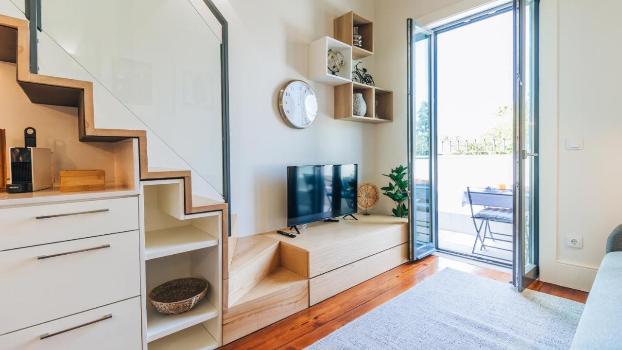 Terrace Pool Apartment Oporto By Lovelystay Luaran gambar